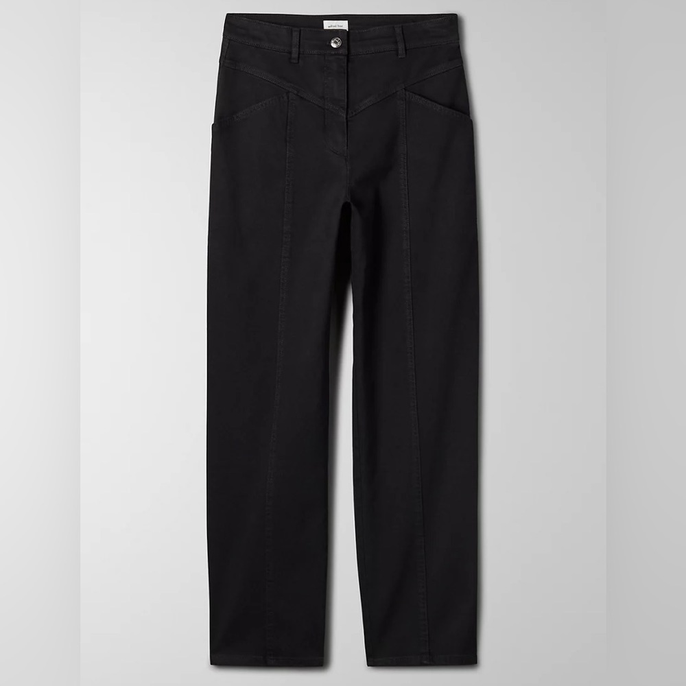 Wilfred Black Archer High Waist Jeans Size 2